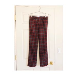 Burberry Blue Label tartan trousers